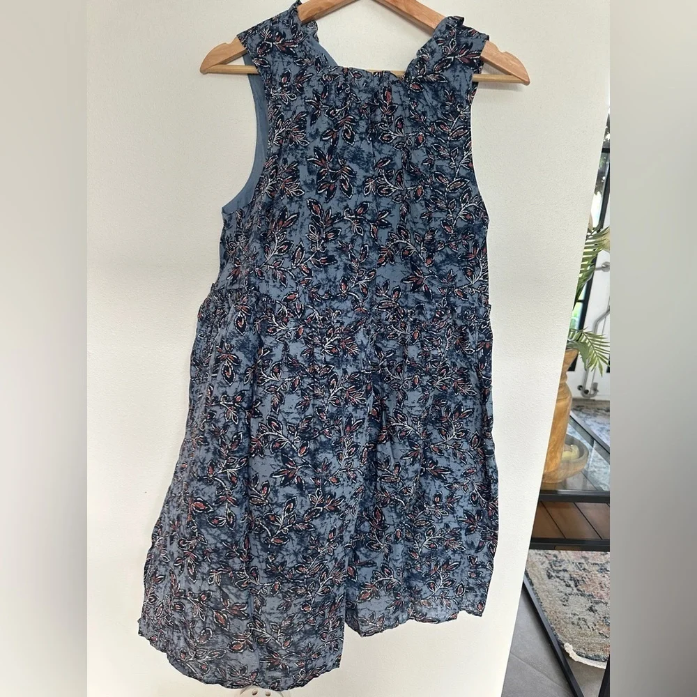 Lucky Brand Blue Floral Dress - Picture 1 of 6